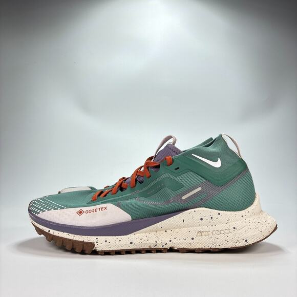 Nike React Pegasus Trail 4 GORE-TEX Green Running Shoes HF5027-361 Women's Sz 10 - Picture 4 of 11